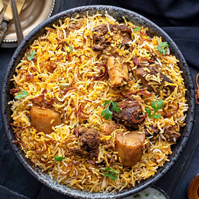 "Mutton biryani (Hotel Cafe Bahar) - Click here to View more details about this Product